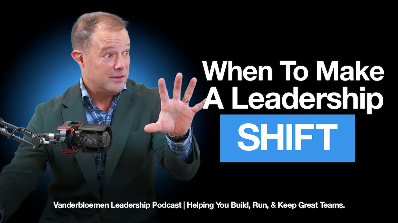 How to Know When It’s Time for a Leadership Shift